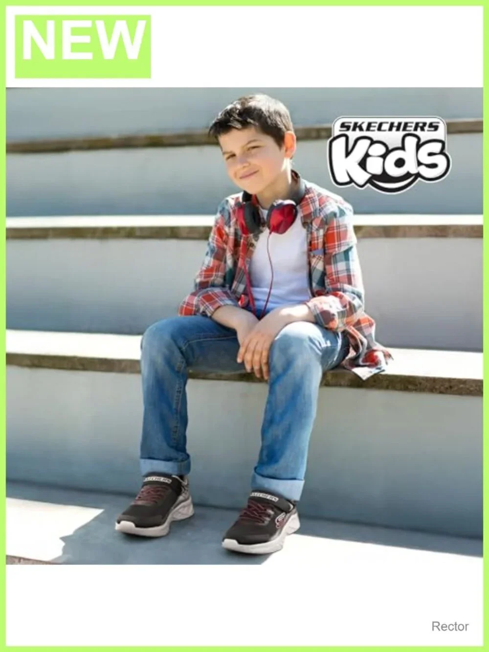 Skechers Boys Microspec II Zovrix Sneakers Athletic Comfort Machine Washable